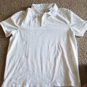 J Crew White Polo
